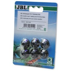 JBL Присоска д/крепления термокабеля диам. 2-4 мм в аквариумах и террариумах, 6 шт. (10 шт)