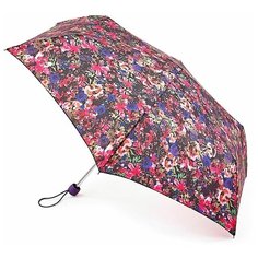 Механика Складной 3 сложения Зонт Fulton цвет Фуксия размер