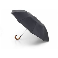 Складной Большой купол Полуавтомат 2 сложения Зонт Fulton цвет Чёрный размер