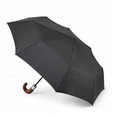 Складной Автомат 3 сложения Зонт Fulton цвет Серый/черный размер