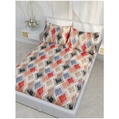 Простынь на резинке Сказка "Арлекин" 160х200 см