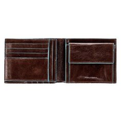 Портмоне Piquadro Blue Square PU1240B2/MO, коричневое