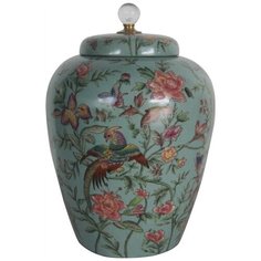 Ваза с крышкой 24x24x34см, Glasar ГЛАСАР