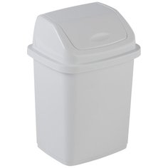 Контейнер Комфорт 18 л, белый Элластик Пласт