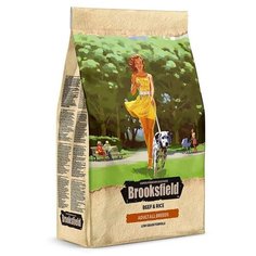 Brooksfield Dog Adult Beef Сухой корм для взрослых собак 12кг Говядина рис