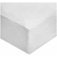 Наматрасник непромокаемый AMARO HOME Water Stop 120х200, с бортами на резинке, белый