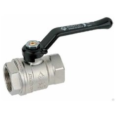 Кран шаровый Bugatti New Jersey 910 муфтовый (ВР/ВР), латунь Ду 15 (1/2")