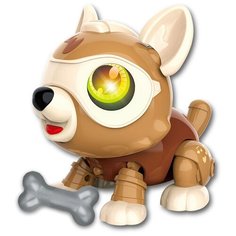 Эврики Электронный конструктор "Робот Дружок", коричневая