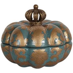 Шкатулка с короной 10x10x7см, Glasar ГЛАСАР