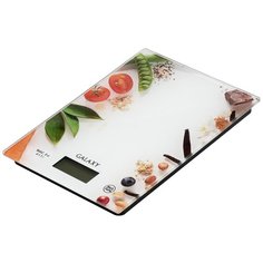 Кухонные весы GALAXY GL 2809 белый