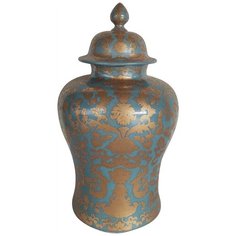 Ваза с крышкой 23x23x41см, Glasar ГЛАСАР