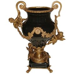 Ваза с ангелами 33x23x47см, Glasar ГЛАСАР