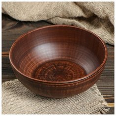 Миска, гладкая, 1 л 4445022 Красная глина