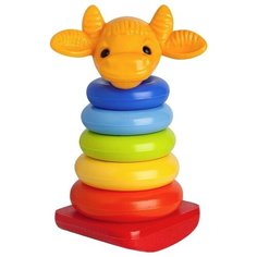 Пирамидка Росигрушка Бычок 9238