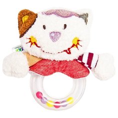 Погремушка Жирафики Кошечка Мими 939321 белый