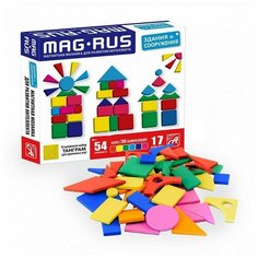 Mag-Rus. Магнитная мозаика "Здания и сооружения" 54 эл арт.NF1037/17 АНДАНТЕ
