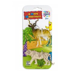 Фигурки Kribly Boo В мире животных - Винторогая антилопа и тигр 63982