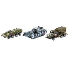 Машинка ТЕХНОПАРК Военная техника в банке (SB-17-10-CDU) 1:72, 7.5 см