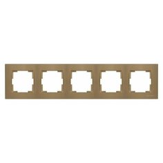 Рамка 5-ая горизонтальная золотая, RITA, MUTLUSAN (2220 800 1580)