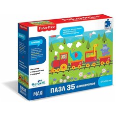 Пазл для малышей Оригами Fisher Price Паровозик дружбы, с магнитиком, 04657 Origami
