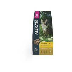 All Cats ВИА см арт 52942 Полнорационный корм для взрослых кошек , 2,400 кг