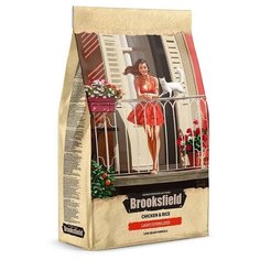 Brooksfield Low Grain Adult Cat Light/Sterilized Chicken Сухой корм для стерилизованных кошек и кастрированных котов 7,5кг Курица/рис