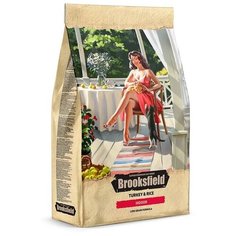 Brooksfield Cat Indoor Turkey корм для взрослых кошек 7,5кг Индейка/рис