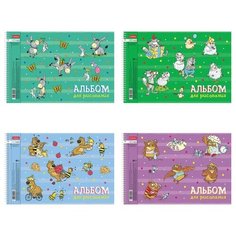 Альбом для рисования Hatber Забавные истории 29 х 20.5 см, 100 г/м², 40 л.