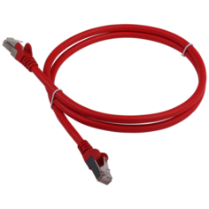 Патч-корд Lanmaster LAN-PC45 RJ-45 (m) - RJ-45 (m) CAT6 F/UTP, 1 шт., красный, 3 м