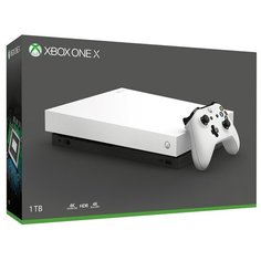 Игровая приставка Microsoft Xbox One X 1024 ГБ, белый