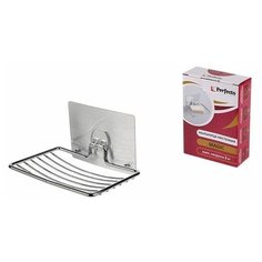 Мыльница настенная, хром. сталь, MAGIC, PERFECTO LINEA (35-002057)