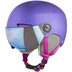 Шлем защитный Alpina Zupo Visor 2020-2021 (51 - 55 см), violet matt