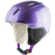 Шлем защитный Alpina Carat LX 2020-2021 (54 - 58 см), flip flop purple