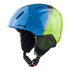 Шлем защитный Alpina Carat LX 2020-2021 (46 - 48 см), green/blue/grey