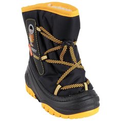 Сноубутсы Demar размер 26/27, черный/желтый