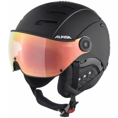 Шлем защитный Alpina JUMP 2.0 HM 2019-2020 (59 - 61 см), black matt