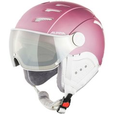 Шлем защитный Alpina JUMP 2.0 HM 2020-2021 (52 - 54 см), berry/white matt