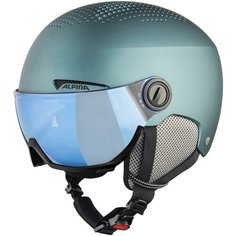 Шлем защитный Alpina Arber Visor 2020-2021 (58 - 61 см), petrol-green matt