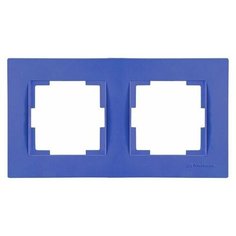 Рамка 2-ая горизонтальная темно-синяя, RITA, MUTLUSAN (2220 800 1209)