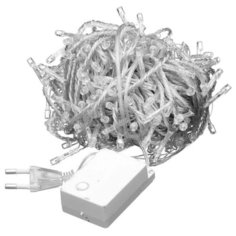 Гирлянда Нить, 18м, 230 V, шнур прозрачного цвета, 200 LED белых холодных China Dans International