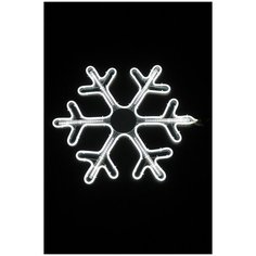 Светодиодная гирлянда Снежинка пластиковая фигура с дождевым эффектом, 4.25 м неон, 96LED/M, 24V, 5 м кабель, трансформатор IP44 China Dans International