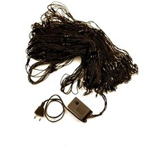 Светодиодная гирлянда занавес "Сетка" 3x1,5м, 360 синих LED ламп China Dans International