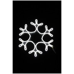 Светодиодная гирлянда Снежинка 3 м неон, 120LED/м, 230В, с 30 см кабелем с разъемом, без силового кабеля China Dans International