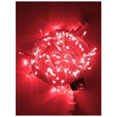Гирлянда Нить, 9м, 100 красных LED ламп China Dans International