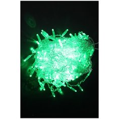 Гирлянда Айсикл-лайт (бахрома) 5x0.7 м, 31V, шнур прозрачного цвета, 250 диодов, 200 диодов красных, постоянного свечения China Dans International