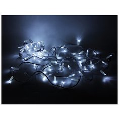 Гирлянда Нить 100 холодных белых LED,на солнечных батареях, IP65 China Dans International