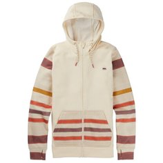 Толстовка BURTON размер L, creme brulee heather/creme brulee woven stripe