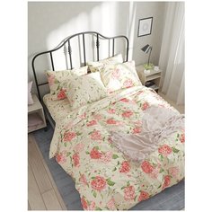 Пододеяльник Сказка "Гортензия/Жасмин" евро 200х215 см