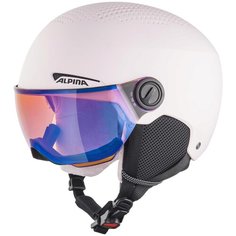 Шлем защитный Alpina Zupo Visor 2020-2021 (51 - 55 см), rose matt