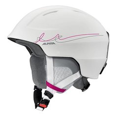 Шлем защитный Alpina Chute (54 - 57 см), white/pink/grey matt